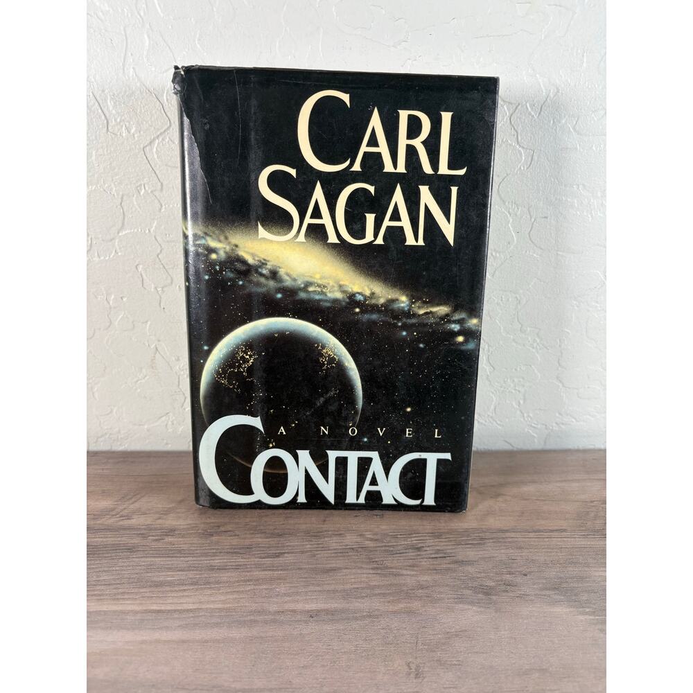 Carl Sagan Contact Alien Communication Extraterrestrial Science Fiction 1st Ed